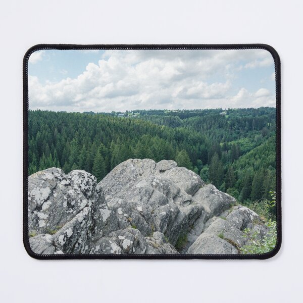 Item preview, Ehrensteinley Panorama Monschau rock formation in summer designed and sold by xP42.