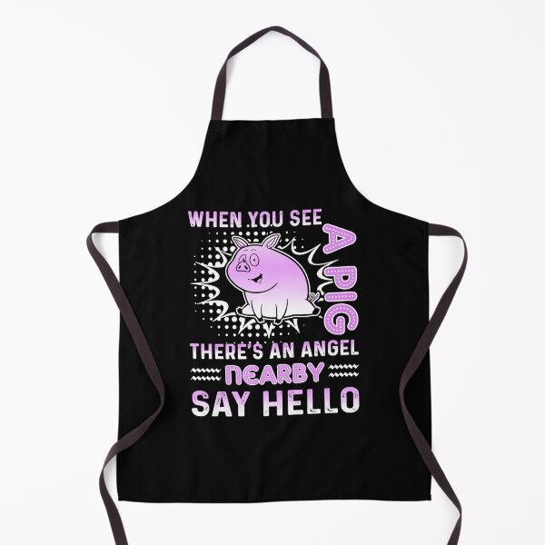Item preview, When You See A Pig There's An Angel Nearby Say Hello designed and sold by UnknownArtistt.