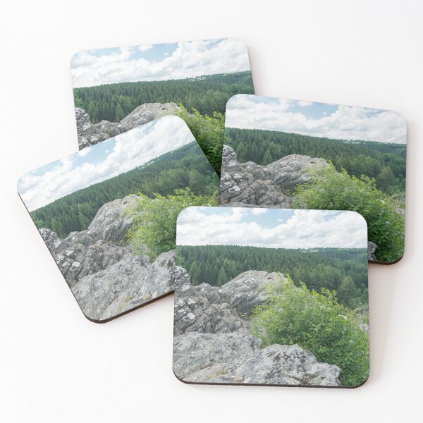 Item preview, Ehrensteinley Panorama Monschau rock formation in summer designed and sold by xP42.
