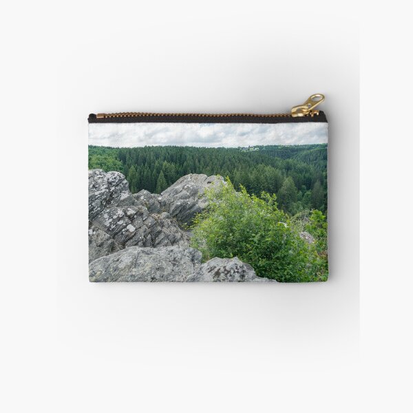 Item preview, Ehrensteinley Panorama Monschau rock formation in summer designed and sold by xP42.