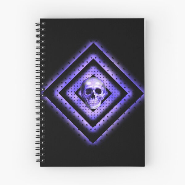 Item preview, Purple skull hypnosis designed and sold by MagentaCalavera.