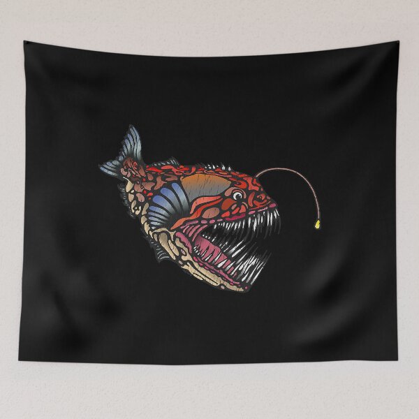 Item preview, Angler Fish Pop Art  designed and sold by ScottEva.