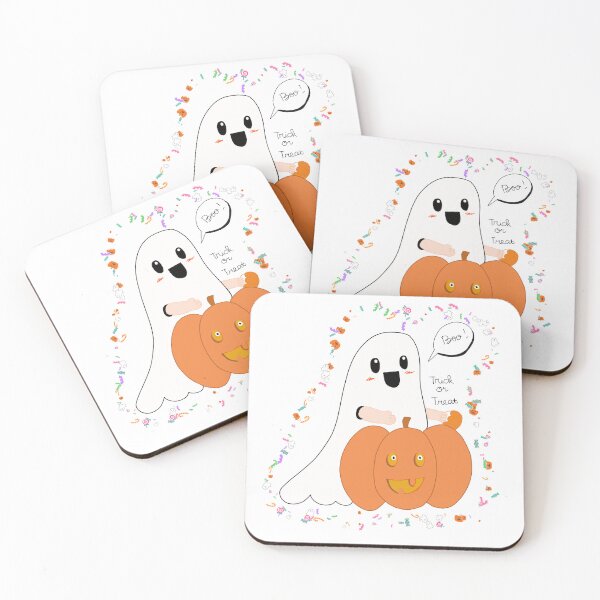 Item preview, I'm here for the boos, trick or treat? designed and sold by de-creartique.