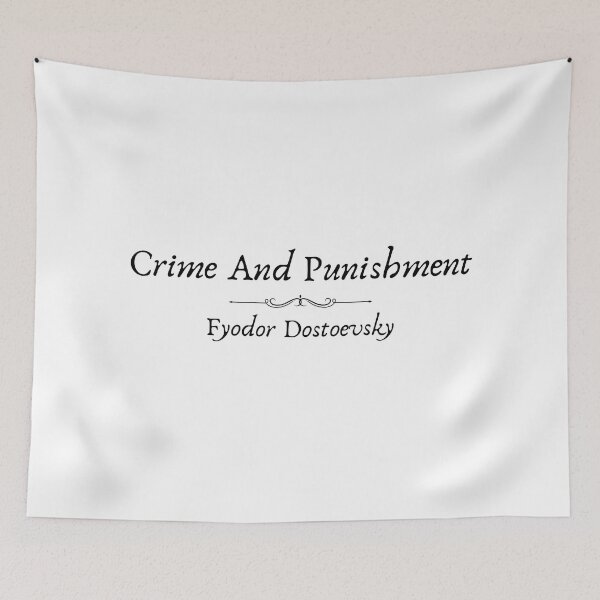 Item preview, Crime And Punishment By Fyodor Dostoevsky designed and sold by Suyogsonar25.