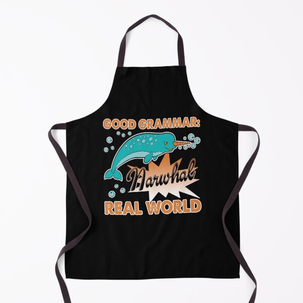 Item preview, Good Grammar Narwhal Real World designed and sold by UnknownArtistt.