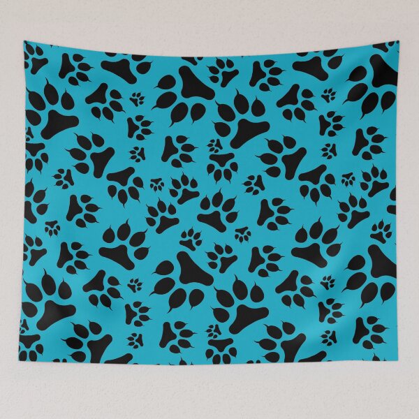 Item preview, Love your pet blue and black paw print design by dsrdirect  designed and sold by dsrdirect.
