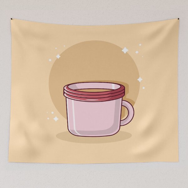 Item preview, Cup of Coffee - Illustration Art - Coffee Mugs designed and sold by VizcwntGFX.