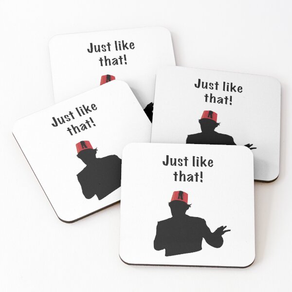 Item preview, Just like that! : Classic Comedy Silhouette designed and sold by WayneBrant.
