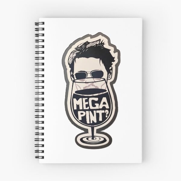 Item preview, Mega Pint? Drinking Wine With Johnny  designed and sold by dominiquepote.