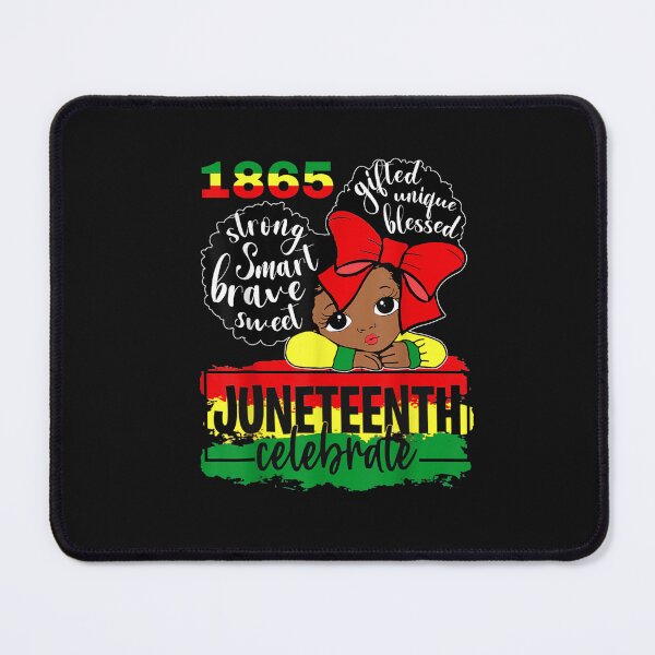 Item preview, Black Girl Juneteenth 1865 Celebrate Indepedence Day Kids T-Shirt designed and sold by Tourane-Navy.
