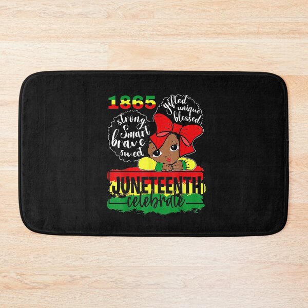 Item preview, Black Girl Juneteenth 1865 Celebrate Indepedence Day Kids T-Shirt designed and sold by Tourane-Navy.