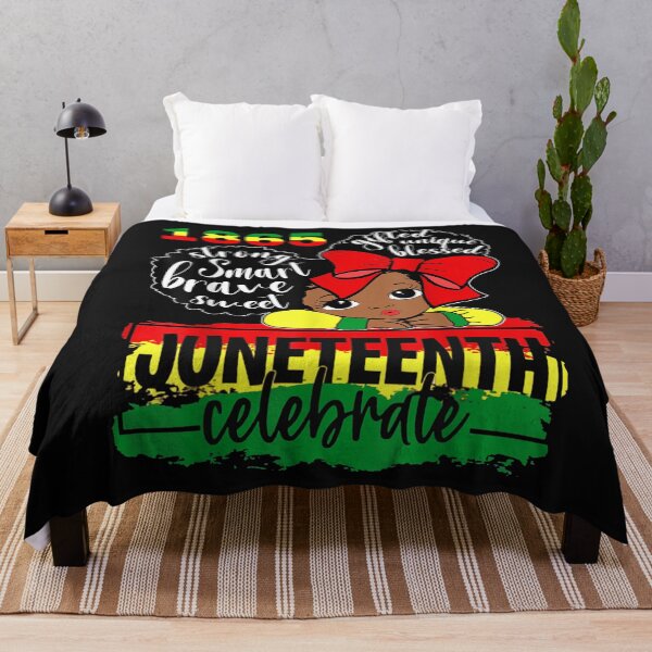 Item preview, Black Girl Juneteenth 1865 Celebrate Indepedence Day Kids T-Shirt designed and sold by Tourane-Navy.