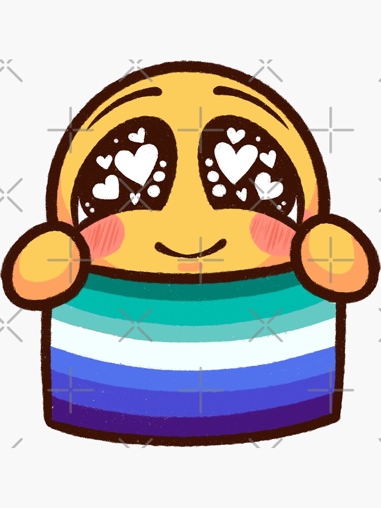 Trans Inclusive Gay Men S Pride Flag Sticker For Sale By Niklisek