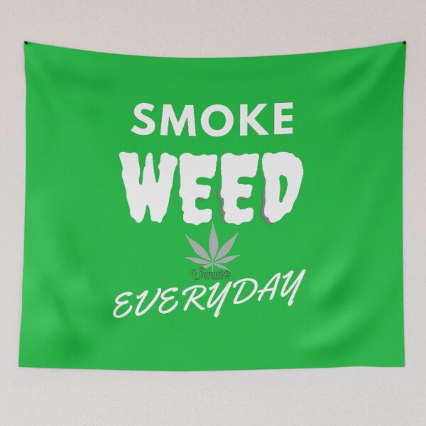 Item preview, Fumar Hierba Todos Los Días, Cannabis, Marihuana, Hoja designed and sold by BestDesignbySof.