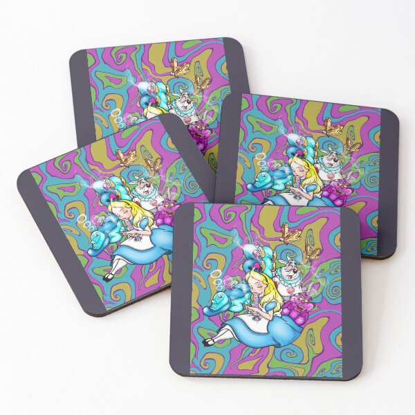 Item preview, Beautiful Model Alice Smoking Weed In Wonderland Trippy Gift For Fan designed and sold by Robertblankensh.