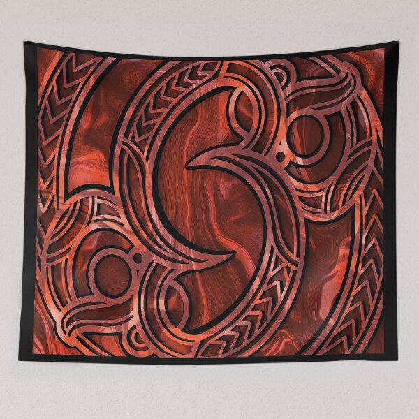 Item preview, TNT - Manaia in Grain - ORANGE designed and sold by TNT-STYLEZ.