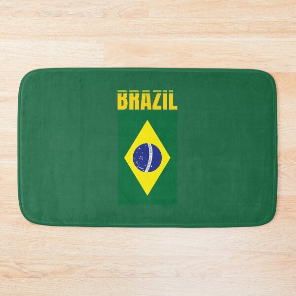 Item preview, Brazil Flag Support For Men Women who love sports designed and sold by JooArtPrints  ★★★★★.