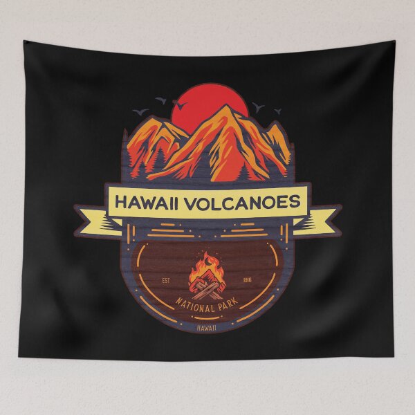 Item preview, Hawaii Volcanoes National Park Sun & Mountains designed and sold by JordanHolmes.