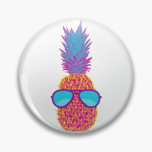 Item preview, Cool Colorful Hawaiian Pineapple with Sunglasses designed and sold by dass-art.