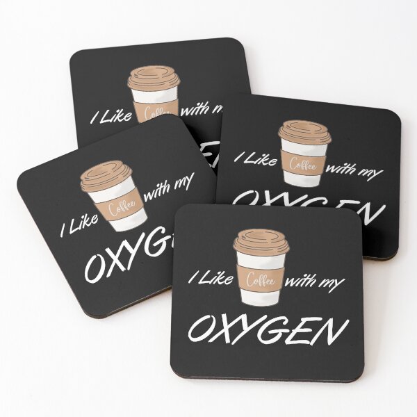 Item preview, i like coffee with my oxygen designed and sold by madraso.
