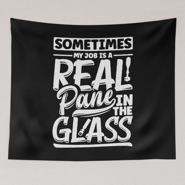 Item preview, Glazier Window Fitter Pun designed and sold by ShopTheStyle.