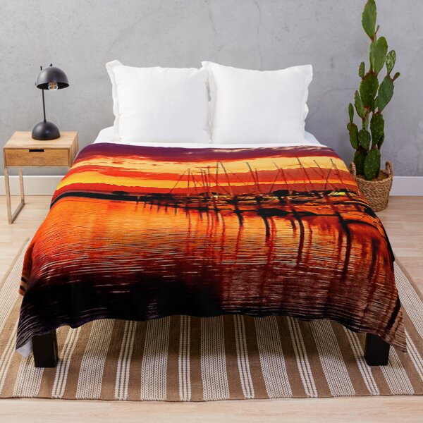 Item preview, SUNSET AT THE MARINE designed and sold by Steffi August.