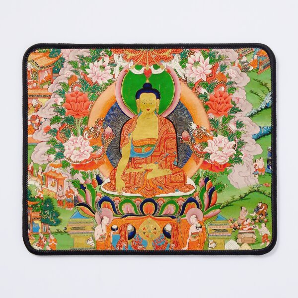 Item preview, Thanka with Buddha designed and sold by Omnis-Tabernam.