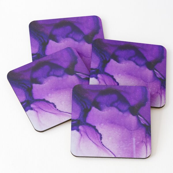 Item preview, Balam Purple Ink Abstract Art designed and sold by Paulele.