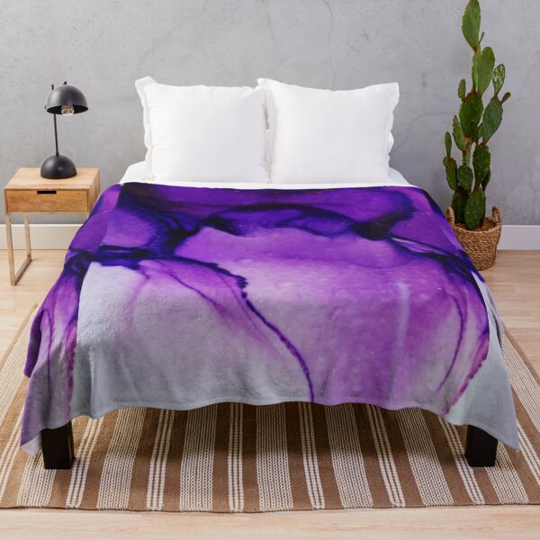 Item preview, Balam Purple Ink Abstract Art designed and sold by Paulele.