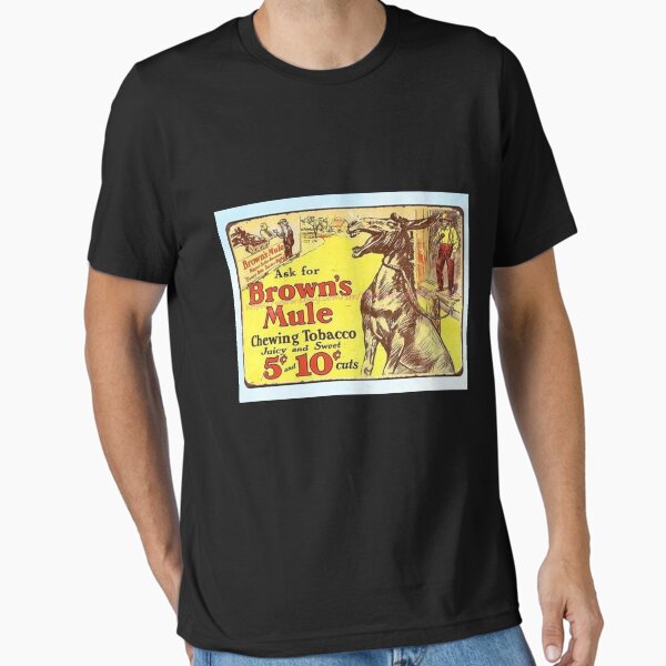 Item preview, Vintage chewing tobacco advert with mule designed and sold by KALEIDOSCOPE UK.