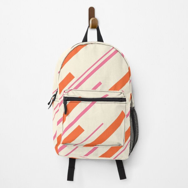 Item preview, Diagonals - Pink, Orange and Cream designed and sold by LAEC-Shop.
