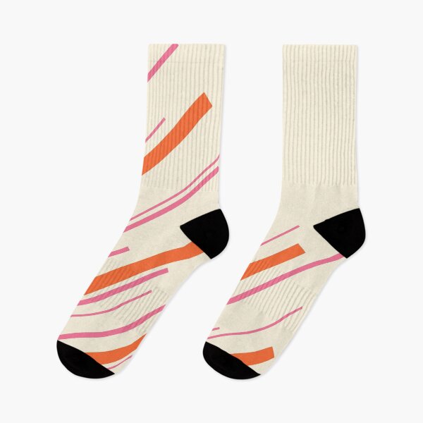 Item preview, Diagonals - Pink, Orange and Cream designed and sold by LAEC-Shop.