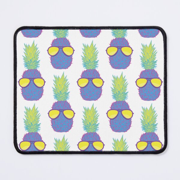 Item preview, Funny Colorful Summer Beach Pineapple with Sunglasses designed and sold by dass-art.