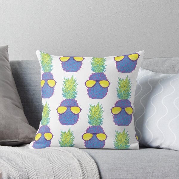 Item preview, Funny Colorful Summer Beach Pineapple with Sunglasses designed and sold by dass-art.