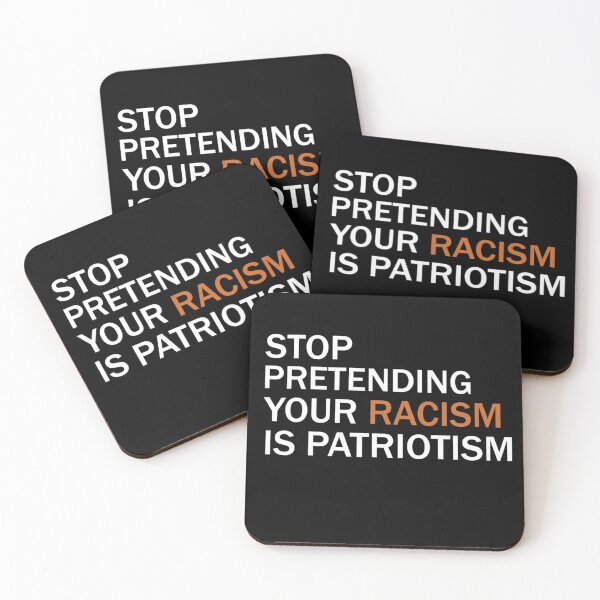 Item preview, Stop Pretending Your Racism Is Patriotism designed and sold by nedrae.