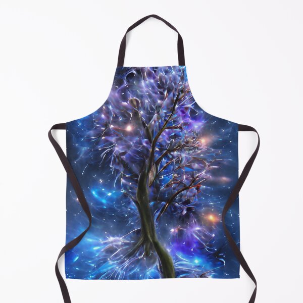 Item preview, Beautiful Tree in the Galaxy | Artificial Intelligence generated Art designed and sold by StudioMoesker.