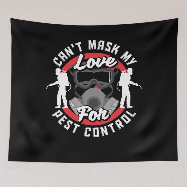 Item preview, Pest Control Technician Exterminator Cant Mask My Love designed and sold by ShopTheStyle.