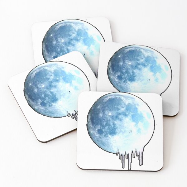 Item preview,  Cool and cute blue moon Art designed and sold by BEAUTY ⭐⭐⭐⭐⭐.