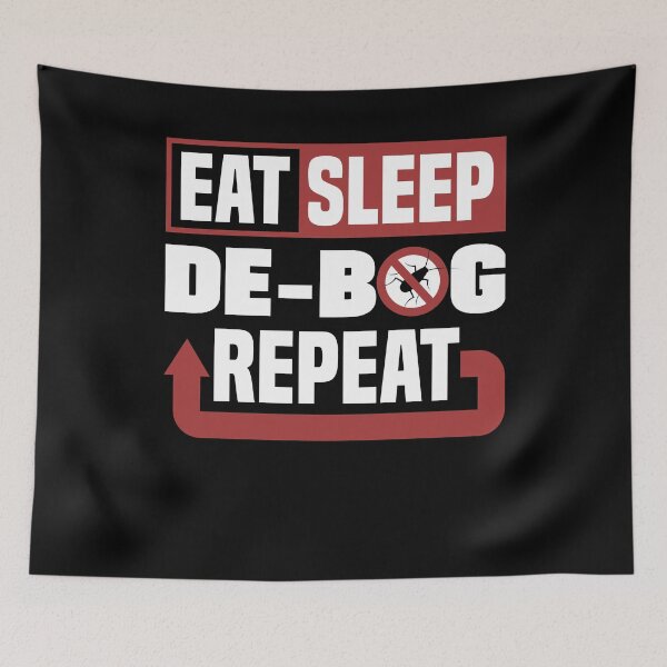 Item preview, Pest Control Technician Exterminator Eat Sleep Debug designed and sold by ShopTheStyle.