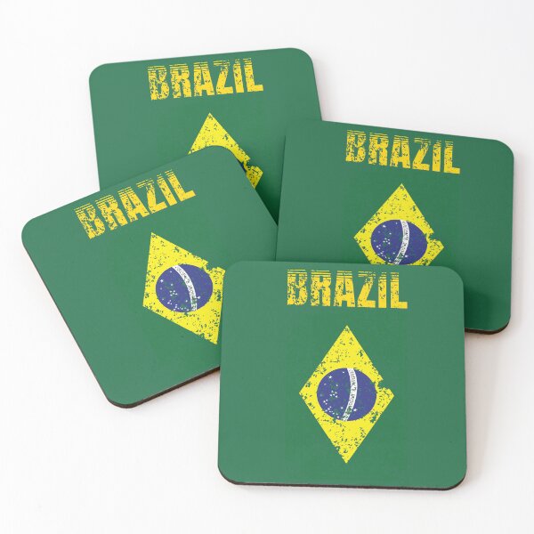 Item preview, Brazil Flag Support For Men Women Distressed designed and sold by JooArtPrints  ★★★★★.