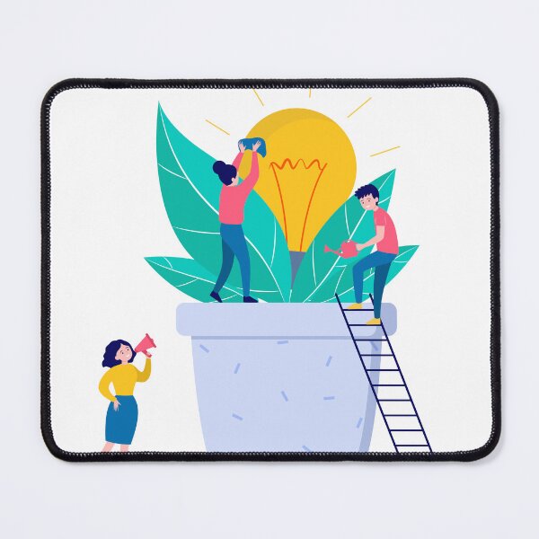 Item preview, Light bulb with yellow flower designed and sold by Soft Strength Studio.
