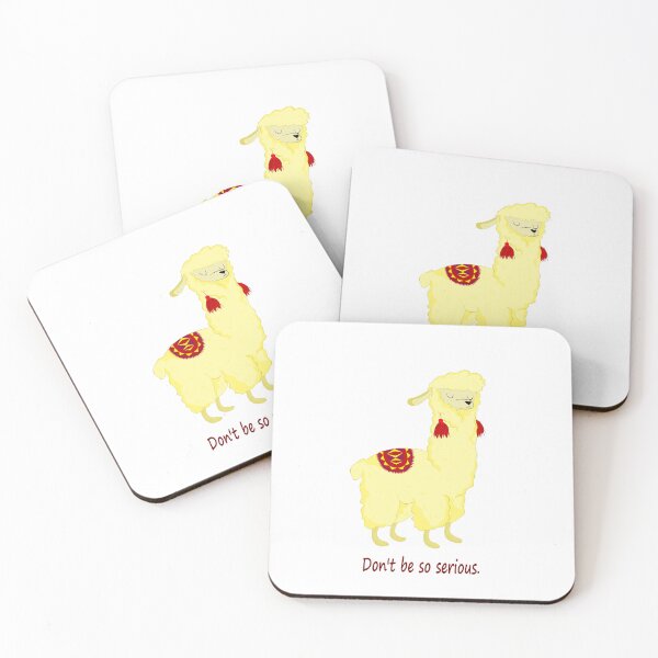 Item preview, Alpaca - Don't be so serious designed and sold by Mariia Berezhna.