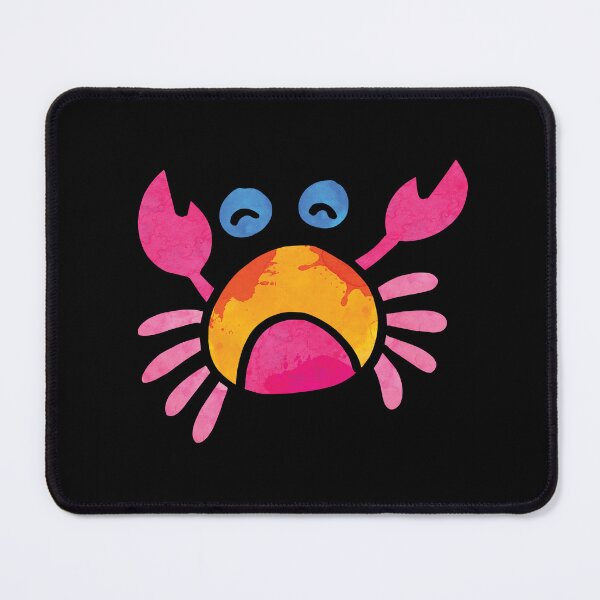 Item preview, Sleeping crab T-shirt design || Crab t-shirt design and crab sticker designed and sold by Billium Halder.