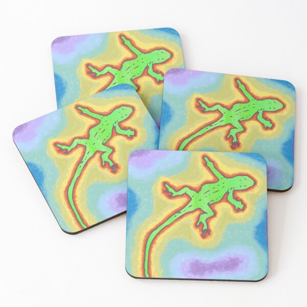 Item preview, Lime green gecko designed and sold by Lolly's Lane Shoppe.