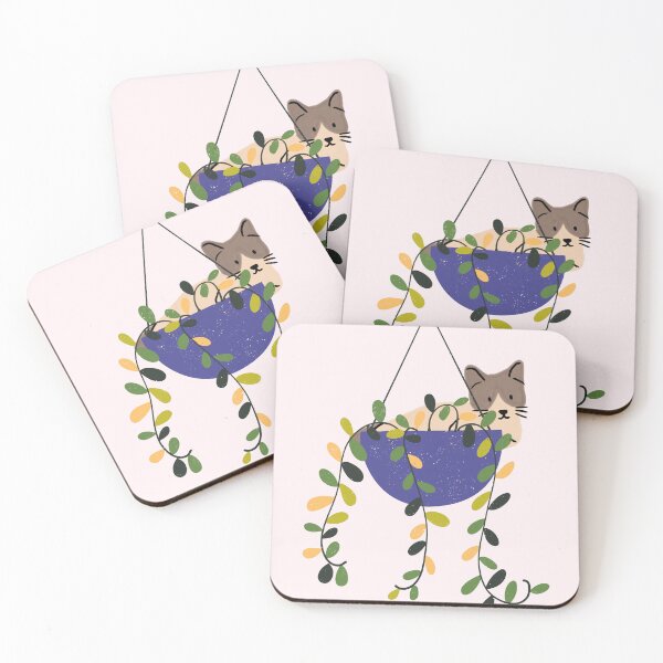 Item preview, Cat on hanging basket  designed and sold by SkyisBright.
