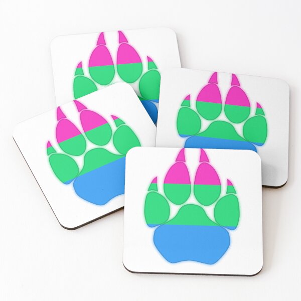 Item preview, PAW PRIDE FLAG: polysexual designed and sold by PoisonedFluff.