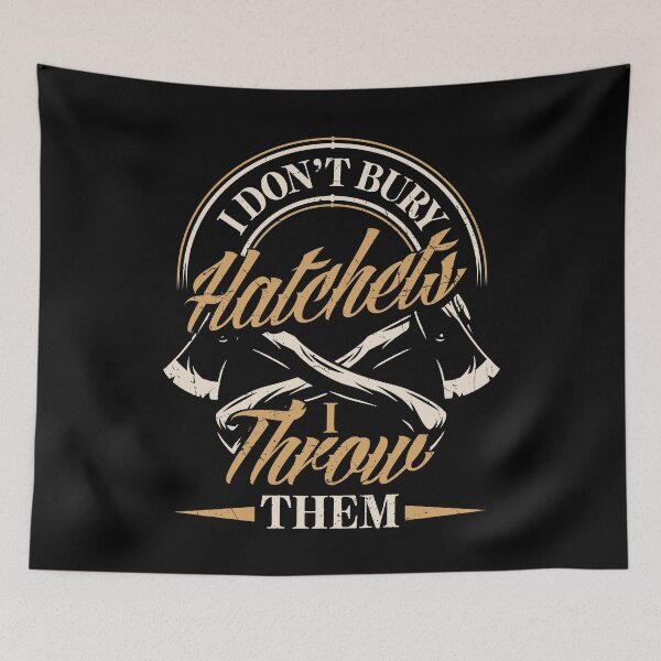 Item preview, Axe Hatchet Throwing Hatchet Ax Thrower I Throw Them Funny designed and sold by ShopTheStyle.