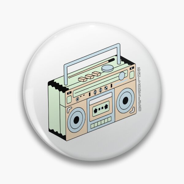 Item preview, Unlabeled flag colours retro radio designed and sold by Holly-berry-art.