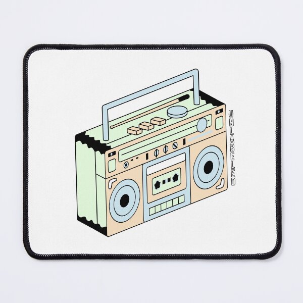 Item preview, Unlabeled flag colours retro radio designed and sold by Holly-berry-art.