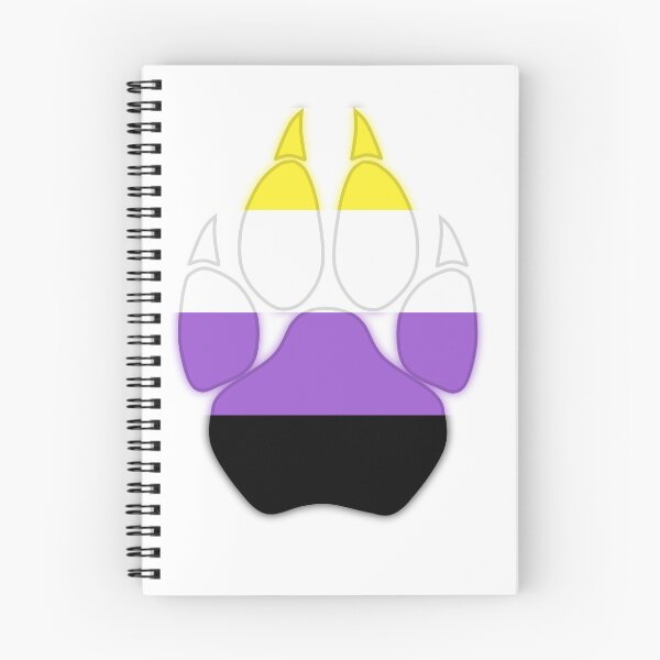 Item preview, PAW PRIDE FLAG:  Non-Binary designed and sold by PoisonedFluff.